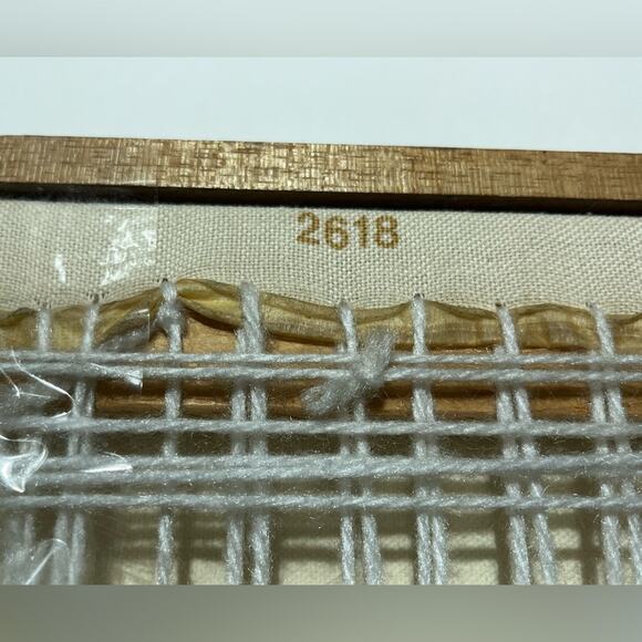 Vintage 1980 handmade crewel embroidered children’s wall art - Picture 11 of 13